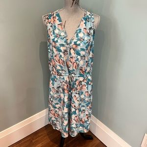 🎉Host Pick!🎉 Rebecca Taylor 100% Silk Poolside Aloha Dress in Blue, 2
